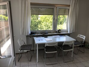 Uitzicht vanuit accommodatie