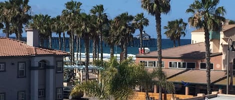 View from the rooftop deck and family room