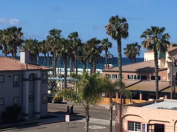 View from the rooftop deck and family room