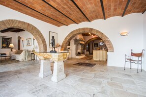 The second entrance hallway in the main villa.