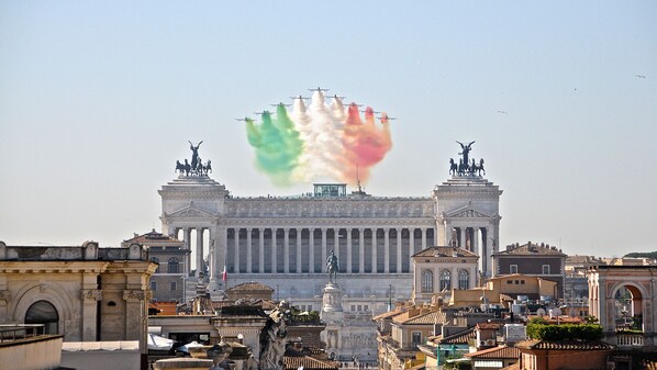 Altare della Patria, view from the Rooftop