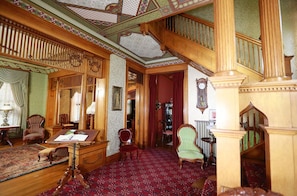Interior Parlor and staircase view