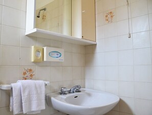 Room with bathroom