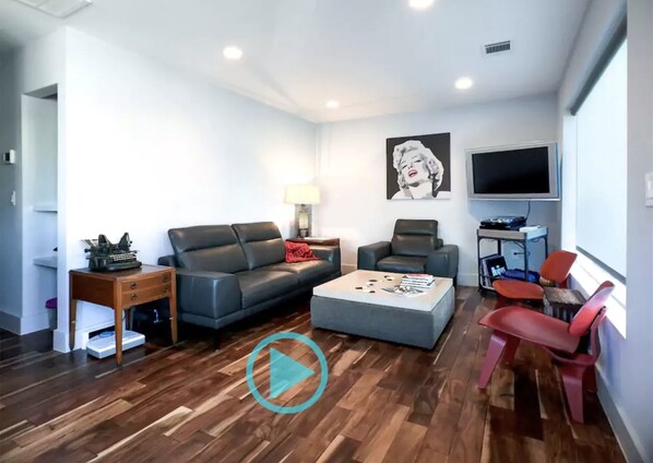 NEW FURNITURE! Living room has been updated.