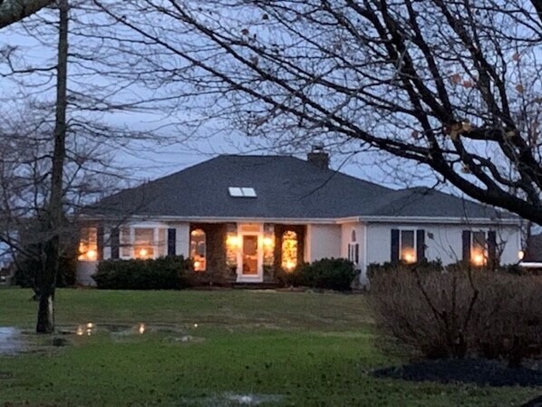 241 Lighthouse View Drive...on the Chesapeake Bay with western sunset exposure.