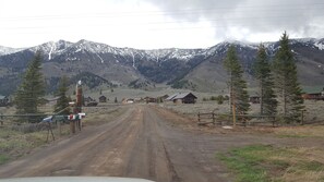 Entrance to cabin