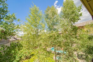 Balcony view - Nestled into the aspens #summer