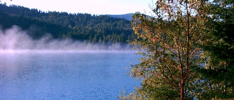 Vue depuis l’hébergement