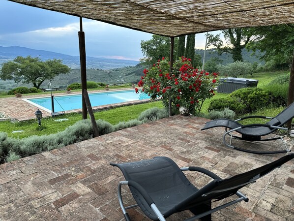 Pool patio
