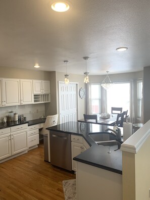 Kitchen w/ stainless steel appliances