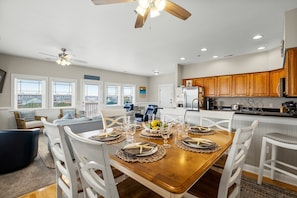 Living Room and Dining Room