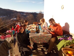 Outdoor dining