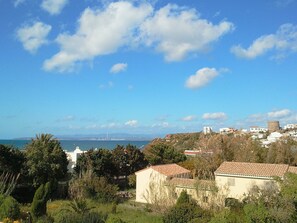 La vista dal balcone