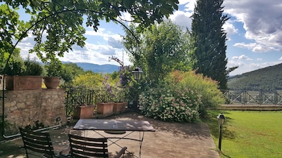 Le Logge di Silvignano - Wohnung Archi - Garten & Pool Private Terrasse - WiFi