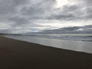 Long Beach stormy day