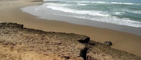 Plage située à 400 m.du gîte...