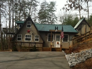 Front of the cabin