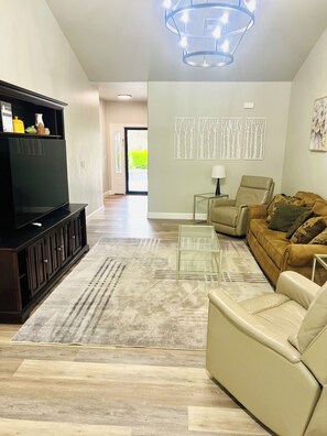 Living Room and Front Door Entry