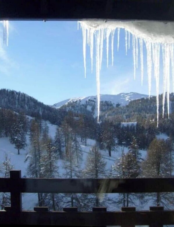 Vue depuis l’hébergement