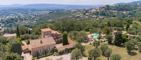 Majestic Hill Top Villa overlooking the Cote D'Azur
