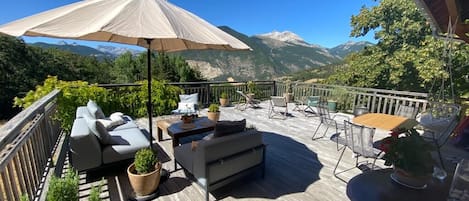 Terrasse de 55 M2 avec vue panoramique 