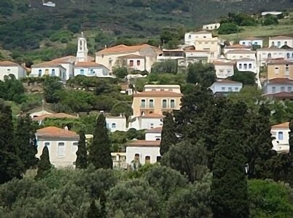 Stenies village with my house in the centre of the photo
