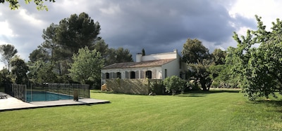 Maison 6 pers.avec piscine au calme absolu