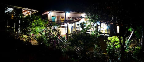 Casa Malinche at night