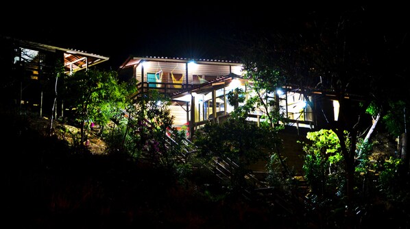 Casa Malinche at night