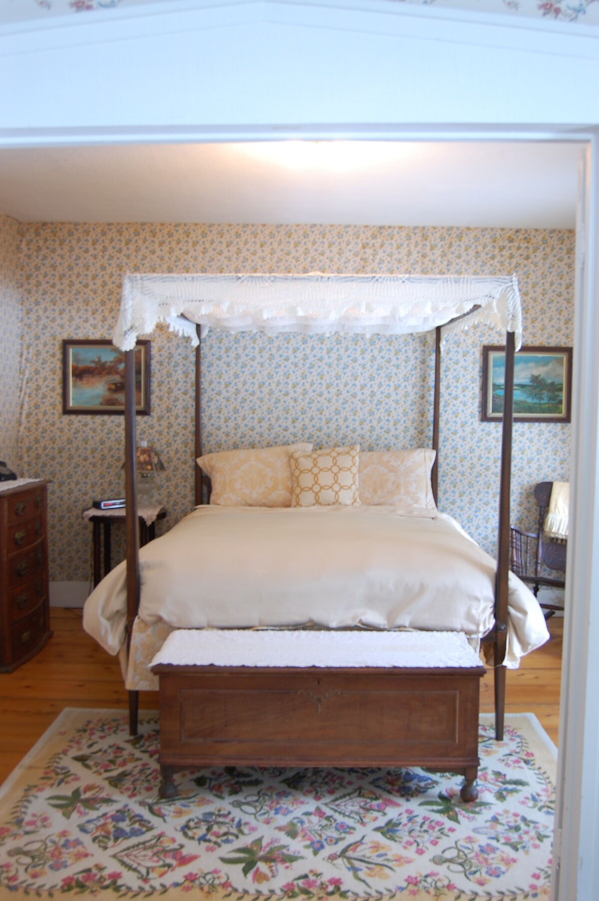 Elegant circa 1850 Stone House on 50 Acres