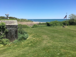 View from the deck looking toward Cuttyhunk and of course Tide Rock