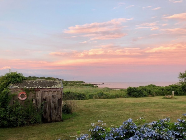 View from deck facing east