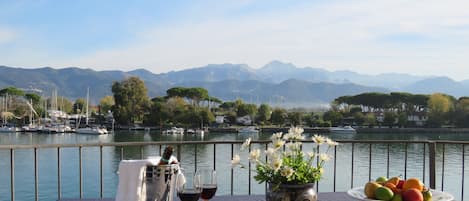 Vista dalla terrazza