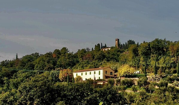 Vista dalla strada principale