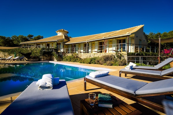 Poolside View