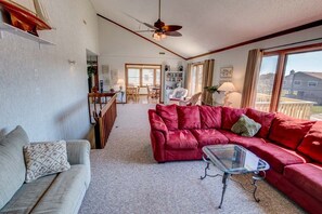 Top-Level Great Room with Deck Access