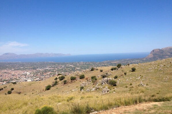 Blick auf den Golf von Castellammare