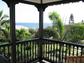 View of the open ocean from the terrace