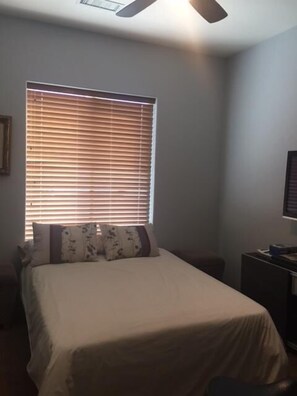 Bedroom 1   queen bed
private bath
