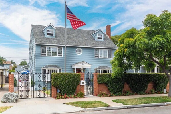 Street view of our home just steps from Bay View Park overlooking San Diego Bay