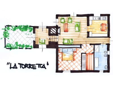 Apartamento Torretta en Villa San Giuseppe