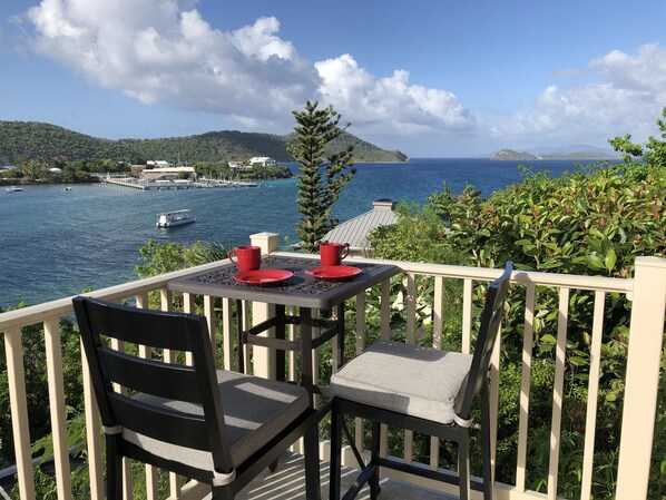 Gorgeous balcony views.