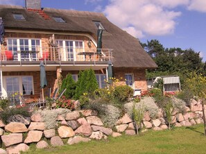 Ansicht Sonnenkliff von Gatrtenseite