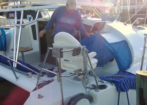 double helm and back side of san souci