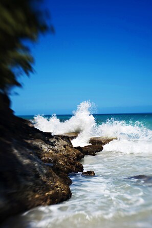 Grand Anse Beach is just over the hill