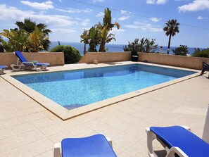 Sea Views from the pool area