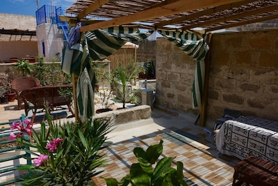 "Eagle nest" near the beach, in the ancient village of Favignana's Island