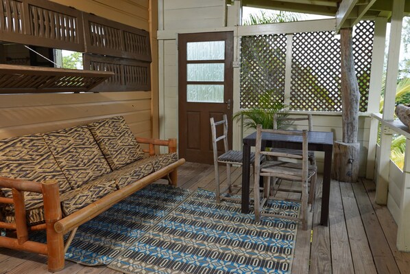 Upstairs - Balcony 