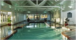 Heated indoor pool