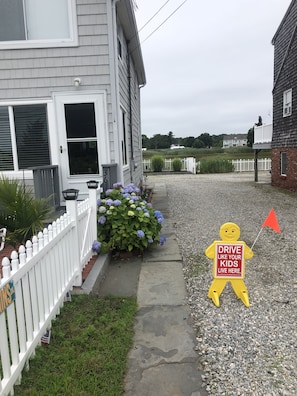 Driveway entrance